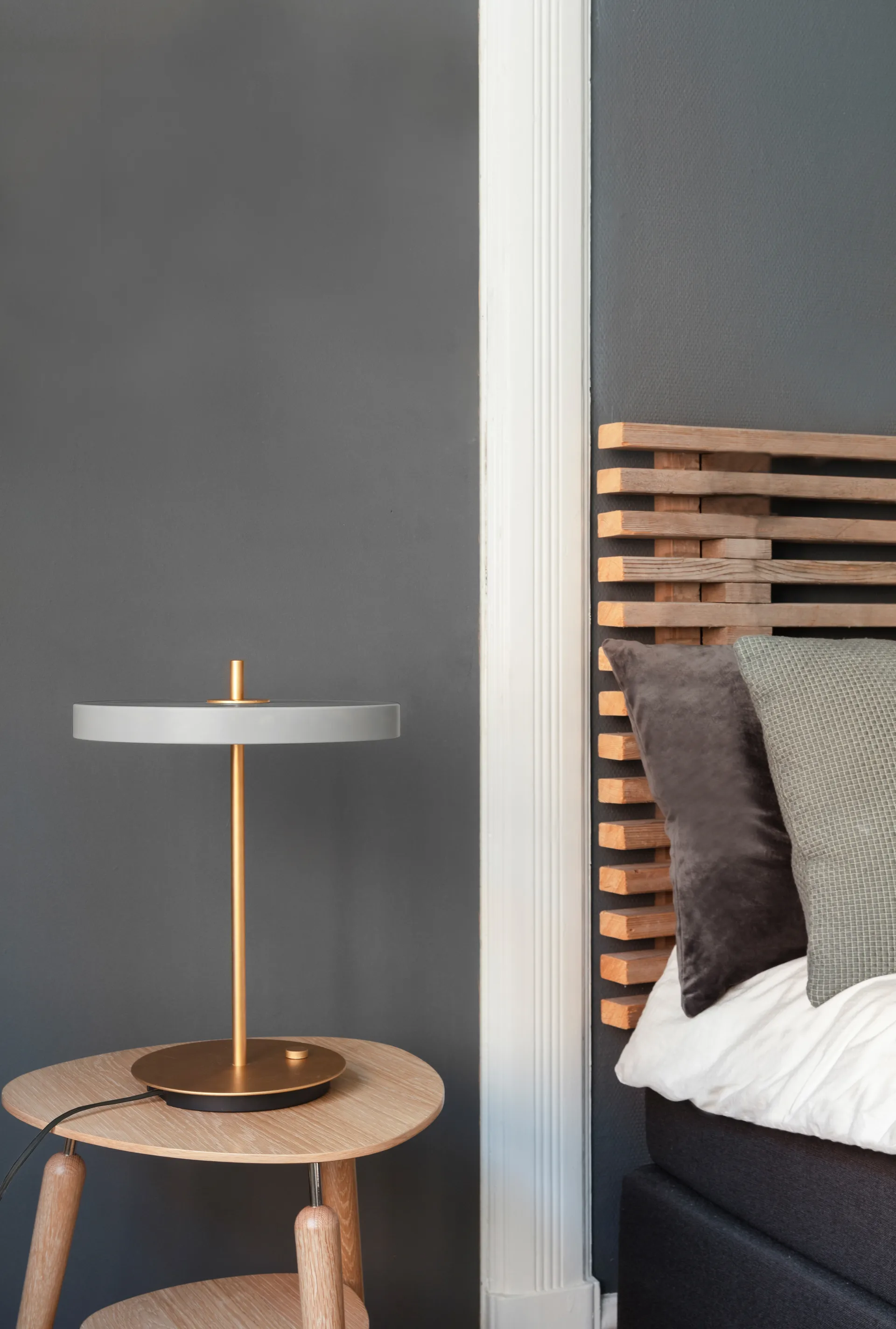 Candeeiro de mesa Asteria, Mist Umage