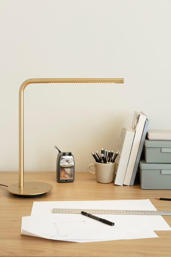 Candeeiro de mesa Omni Table, Latão escovado Umage