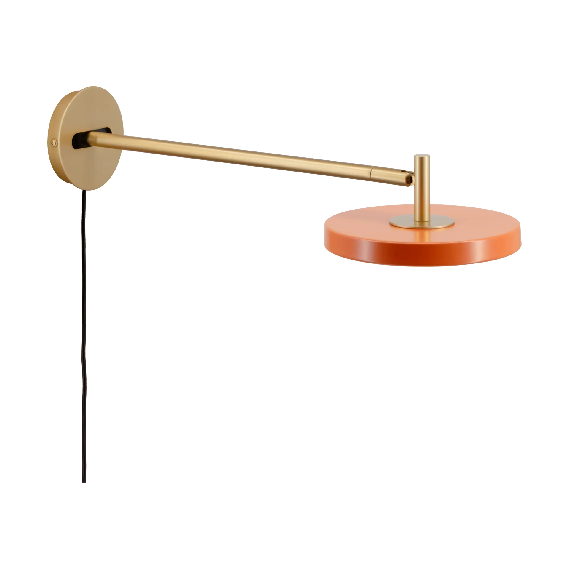 Candeeiro de parede Asteria Wall, Long, Nuance orange-brass Umage