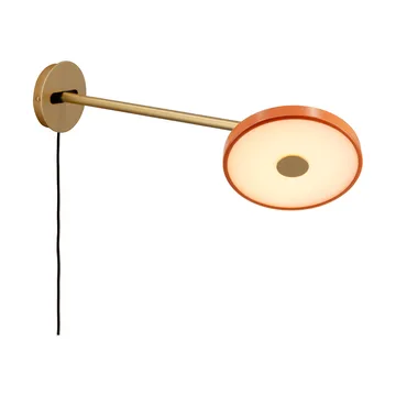 Candeeiro de parede Asteria Wall - Long, Nuance orange-brass - Umage