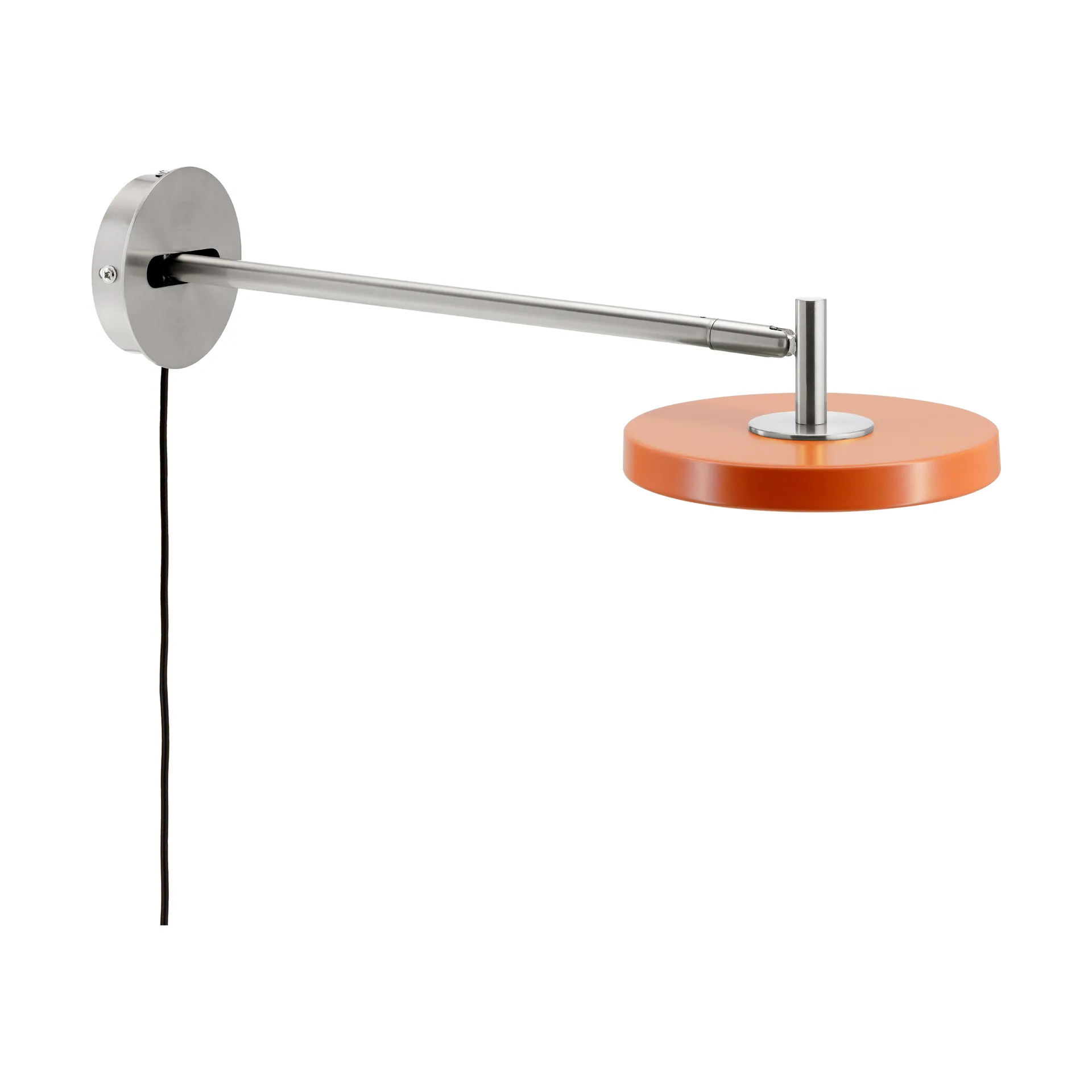 Candeeiro de parede Asteria Wall, Long, Nuance orange-chrome Umage