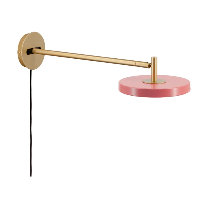 Candeeiro de parede Asteria Wall - Long, Nuance rose-brass - Umage