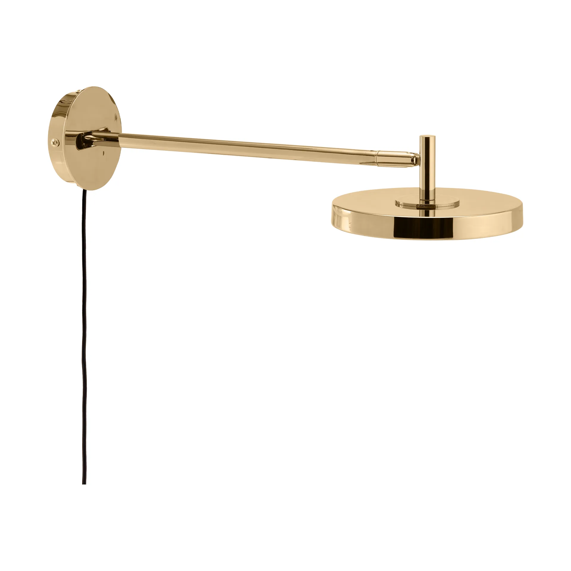 Candeeiro de parede Asteria Wall, Long, Polished brass Umage