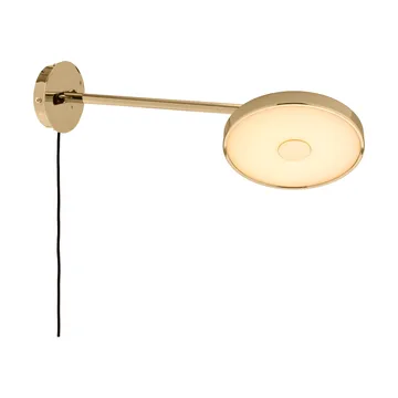 Candeeiro de parede Asteria Wall - Long, Polished brass - Umage