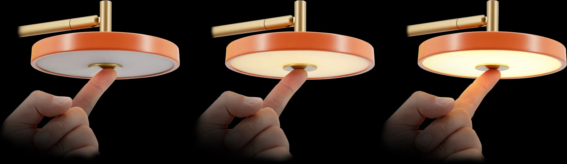 Candeeiro de parede Asteria Wall, Short, Nuance olive-brass Umage