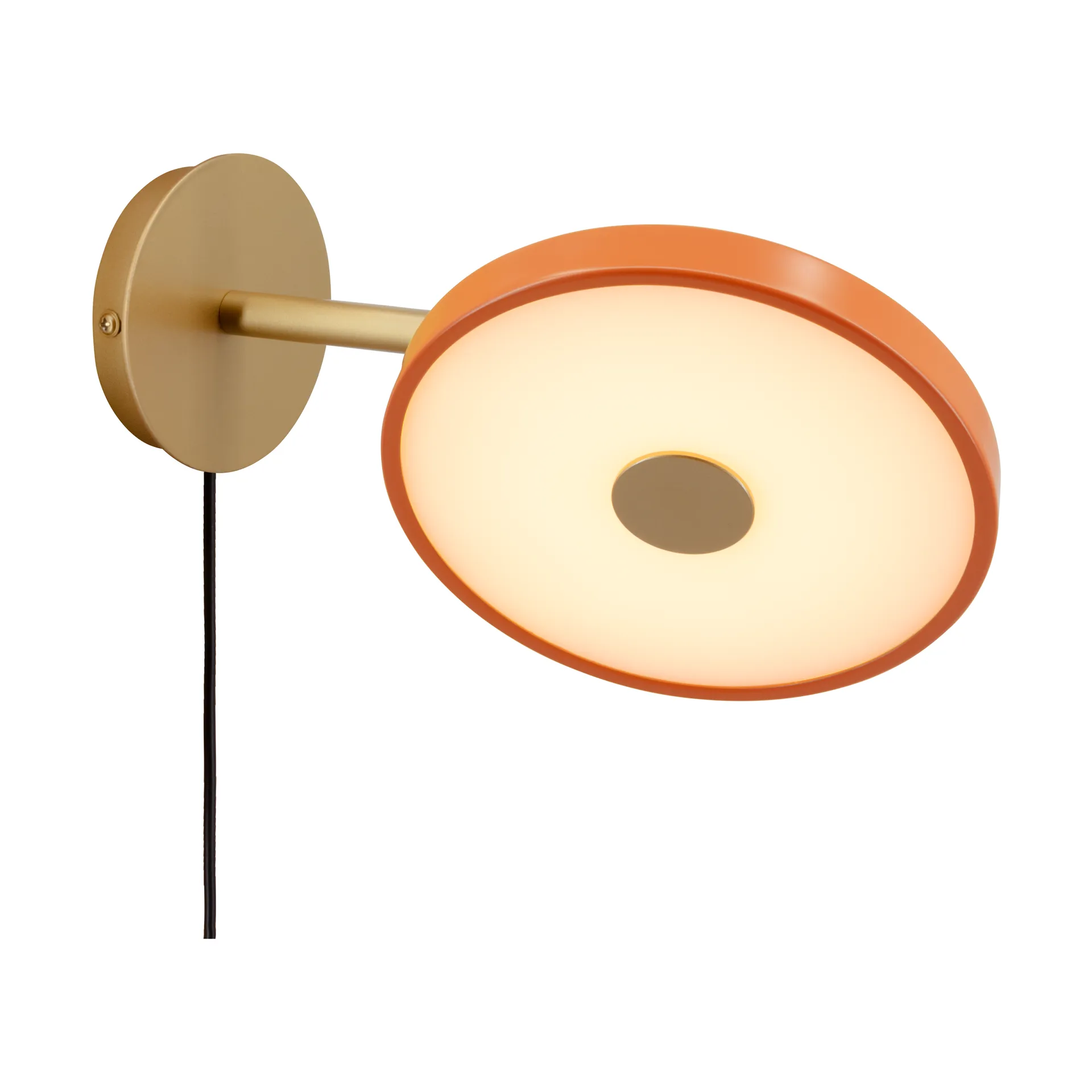 Candeeiro de parede Asteria Wall, Short, Nuance orange-brass Umage