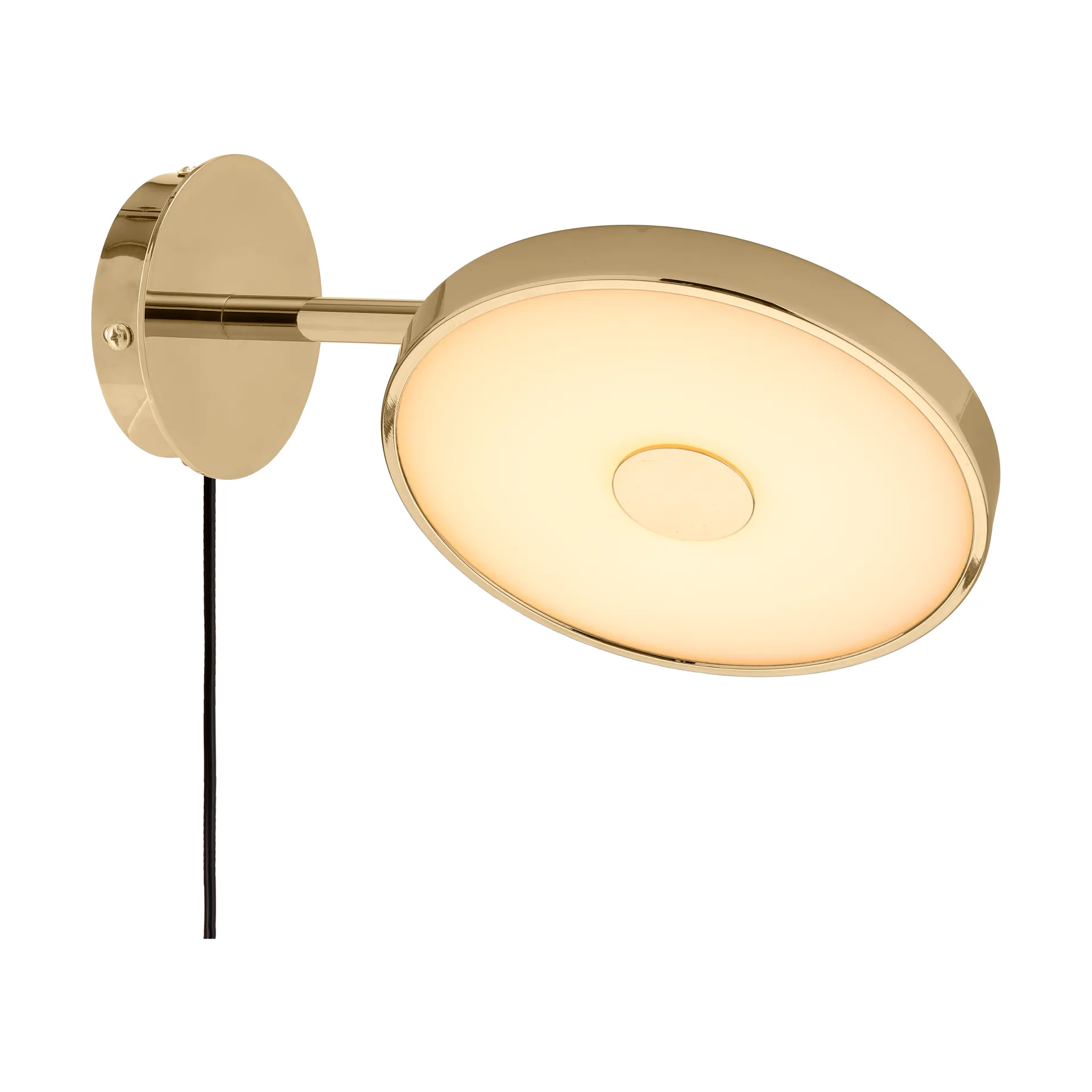 Candeeiro de parede Asteria Wall, Short, Polished brass Umage