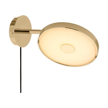 Candeeiro de parede Asteria Wall - Short, Polished brass - Umage
