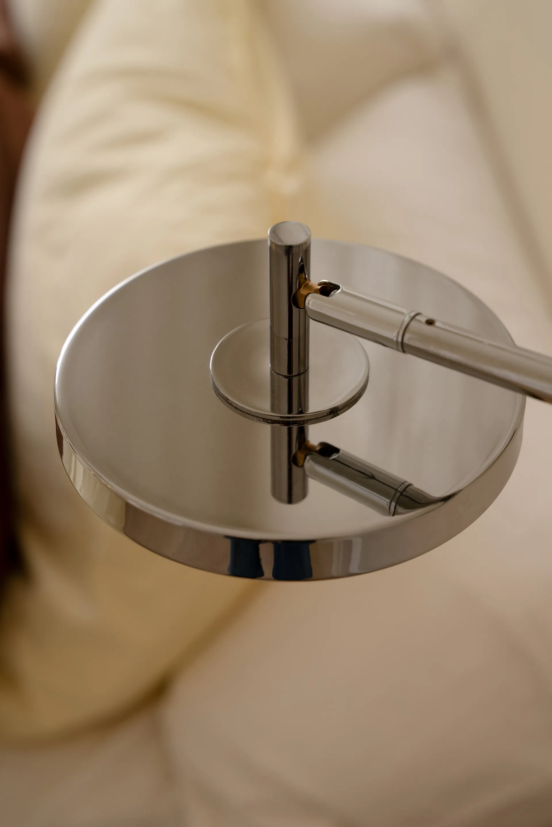 Candeeiro de parede Asteria Wall, Short, Polished steel Umage