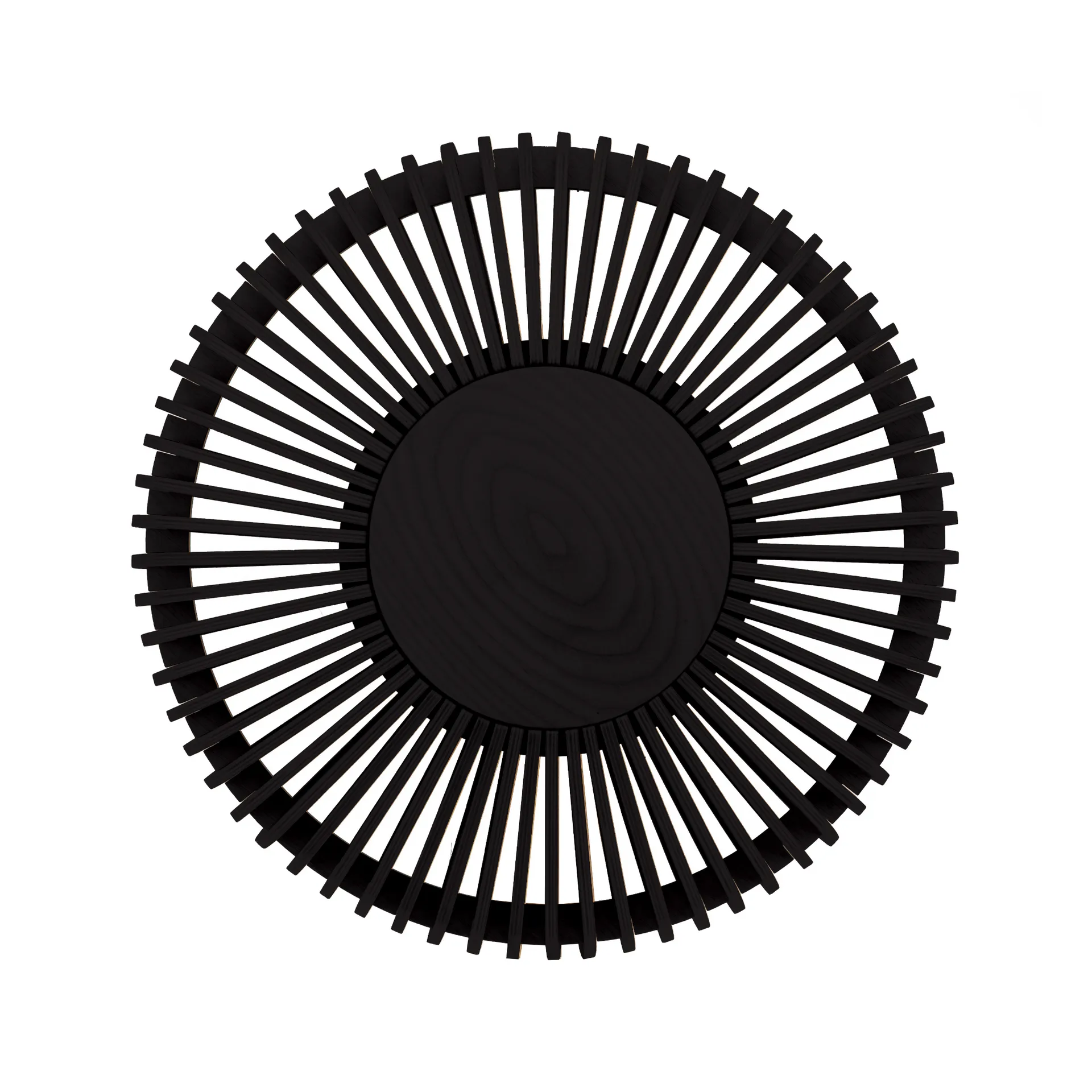 Candeeiro de parede médio Clava Up, Carvalho preto Umage