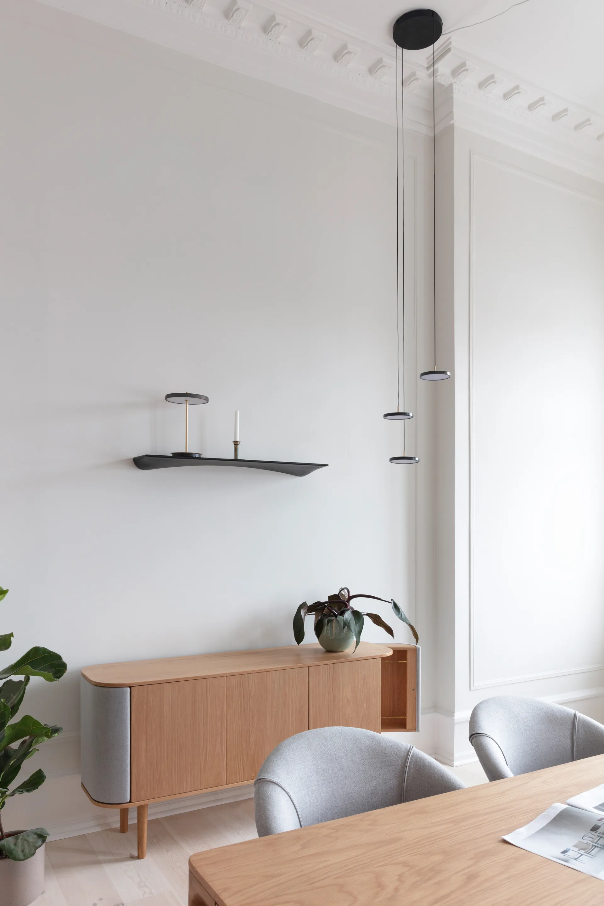 Candeeiro de teto Asteria Micro Cluster, Preto Umage