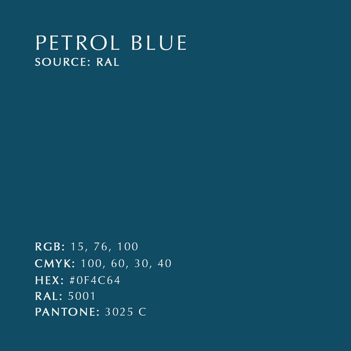Candeeiro de teto Asteria Mini, Petrol blue Umage