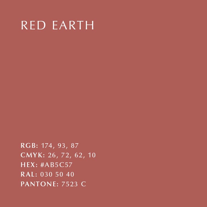 Candeeiro de teto Clava Dine Ø43 cm - Red earth - Umage