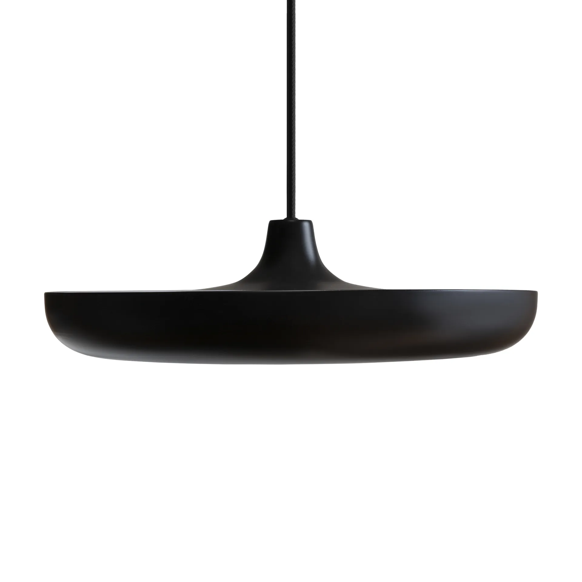 Candeeiro preto Cassini, Ø40 cm Umage