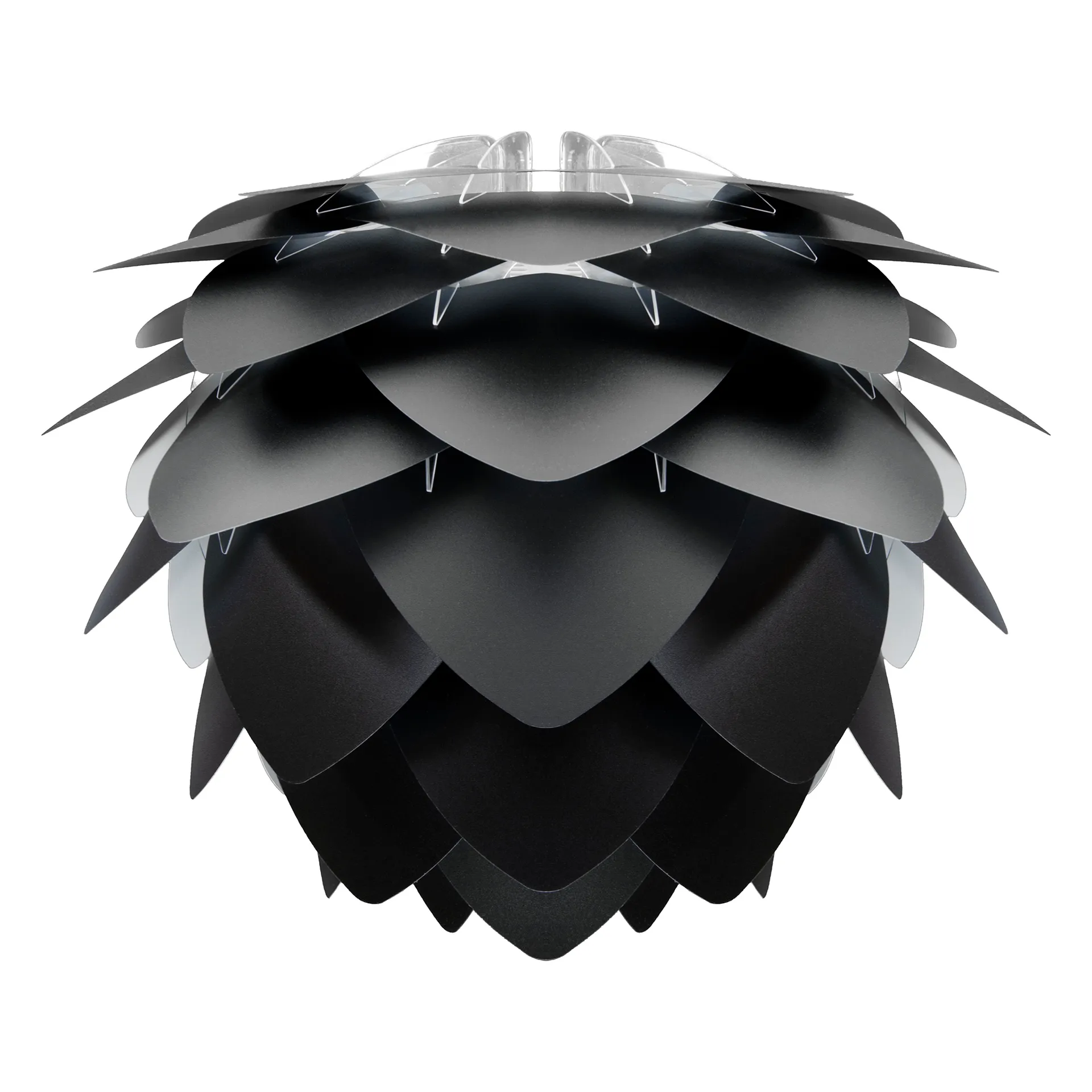 Candeeiro preto Silvia, Ø50 cm Umage