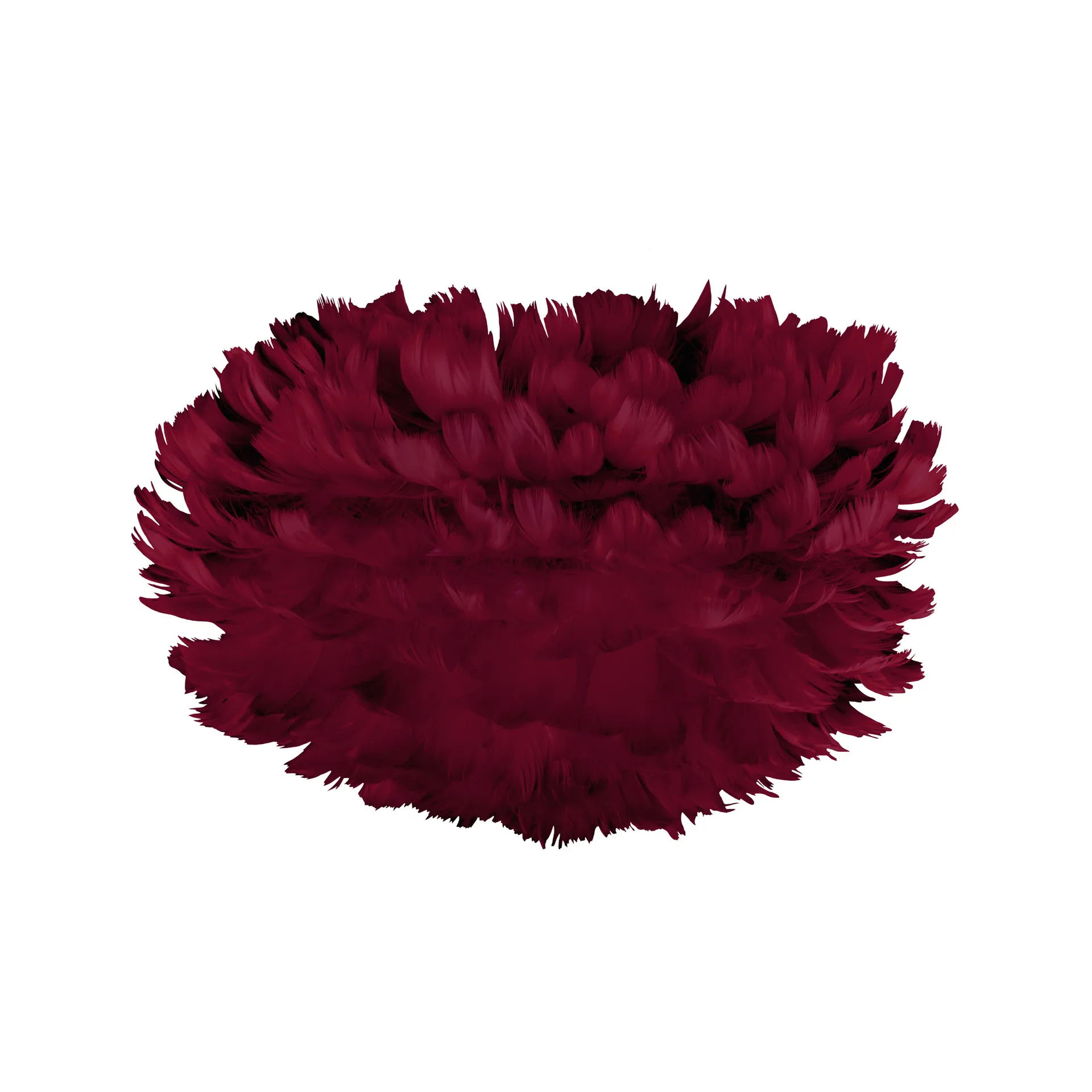 Candeeiro vermelho Eos, mini, Ø35 cm Umage