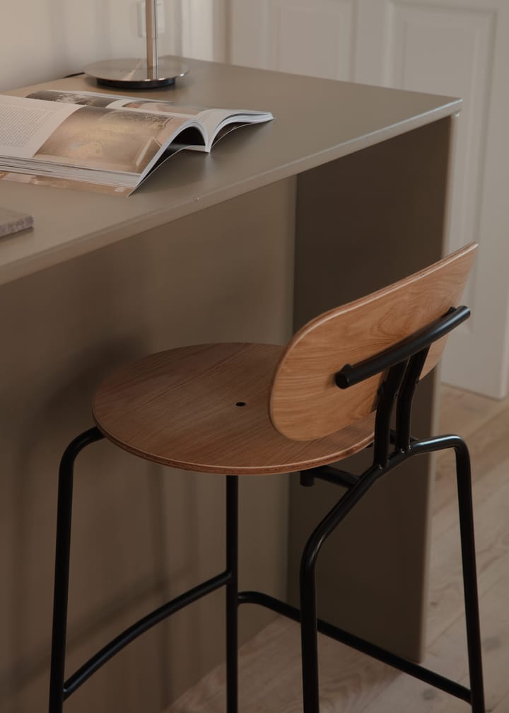 Curious banco de bar 75 cm, Carvalho-preto Umage