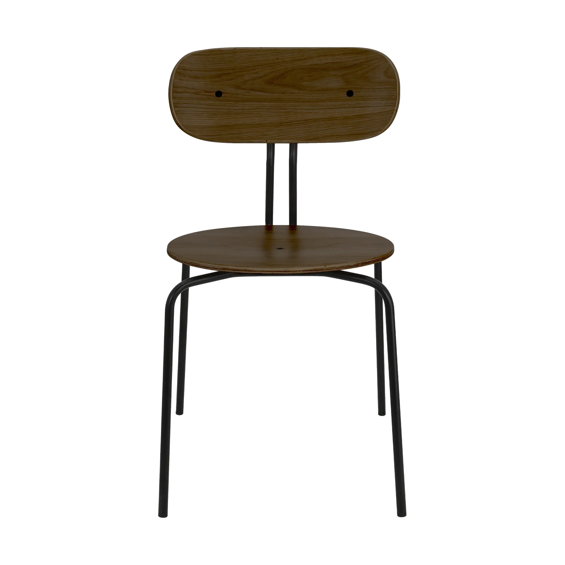 Curious cadeira, Carvalho fumado-pernas pretas Umage