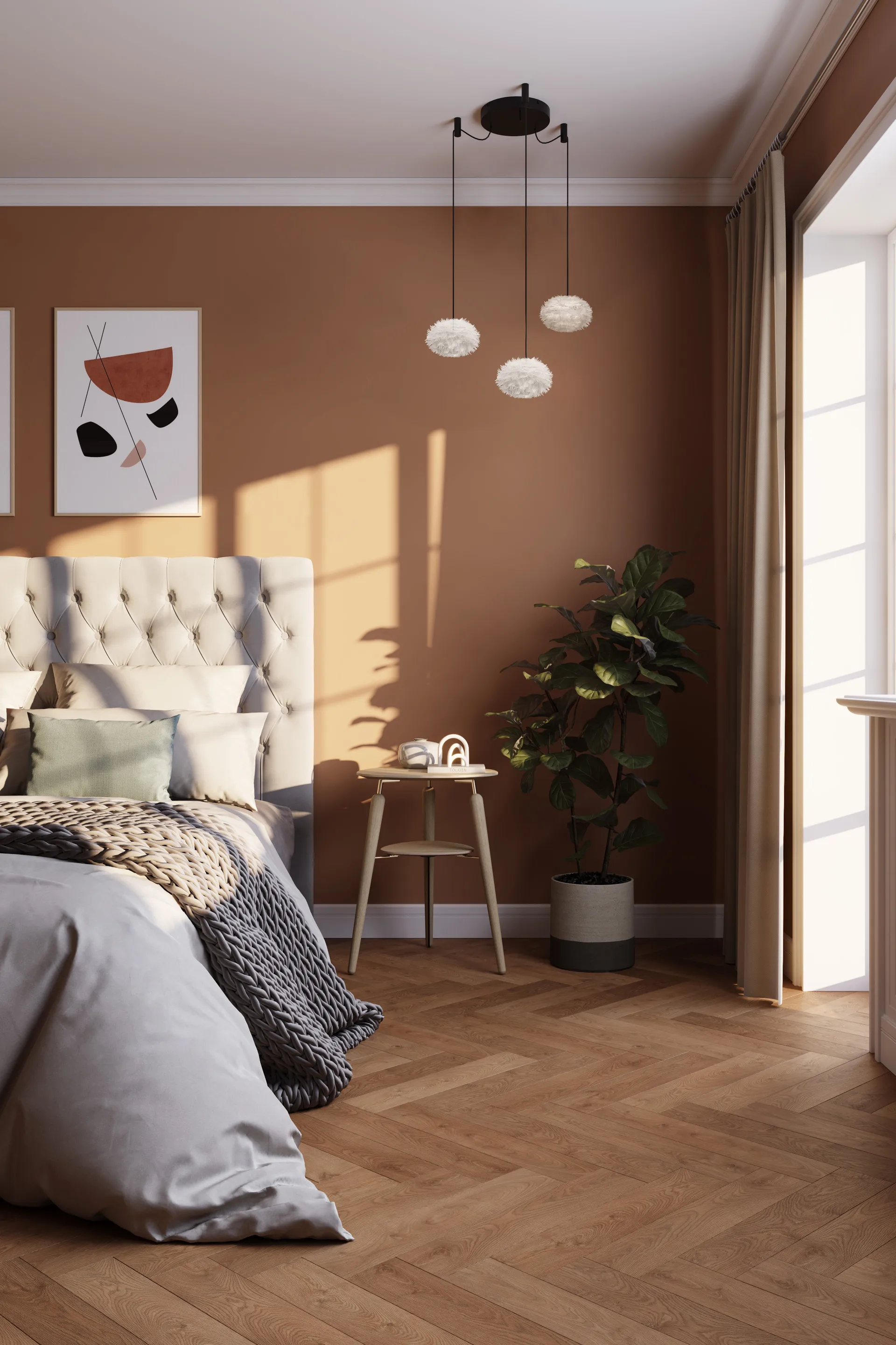 Eos Nano pendente, Branco, cluster 3 Umage