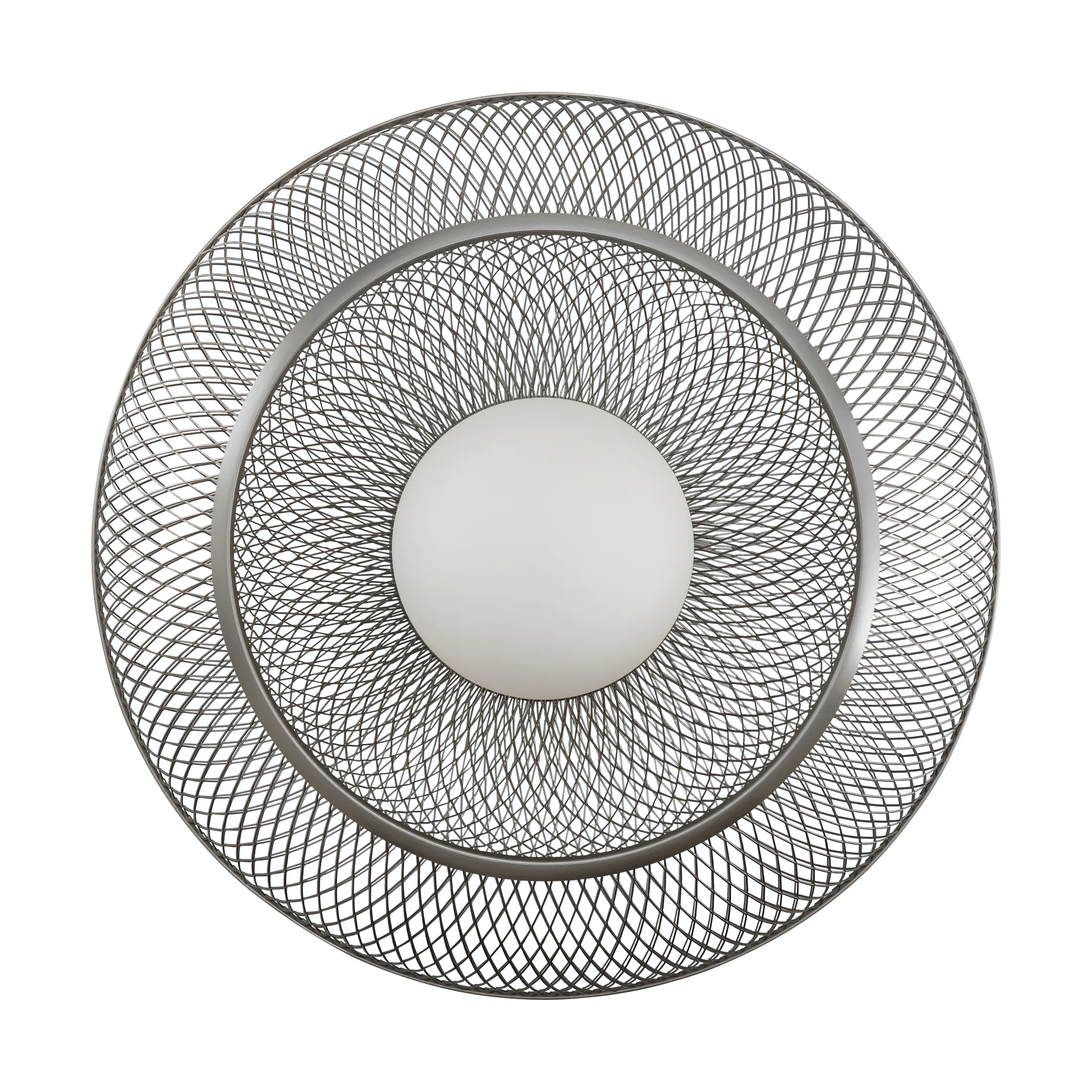 Faraday Up plafon médio, Latão escovado Umage