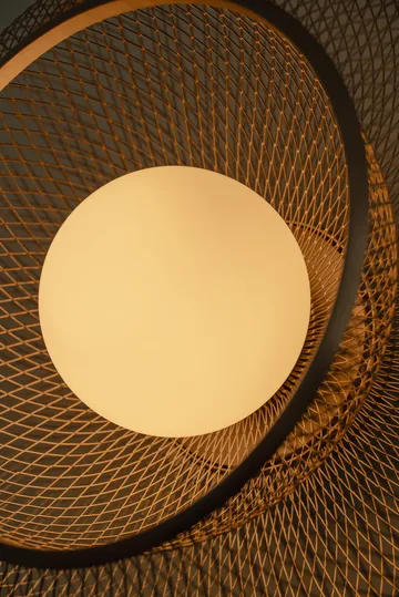 Faraday Up plafon médio - Latão escovado - Umage