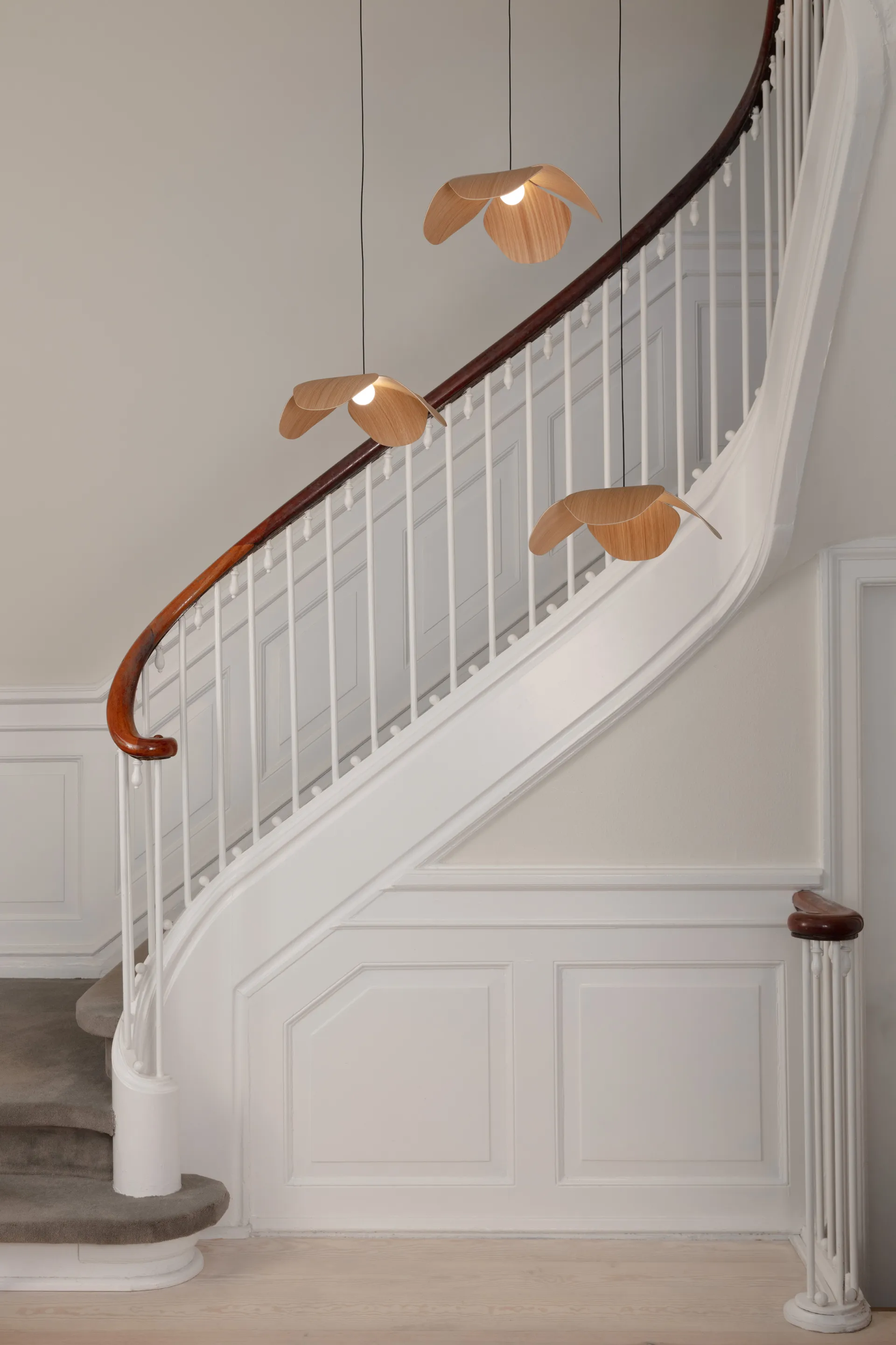 Forget Me Not pendente grande, Aglomerado de carvalho 3 Umage