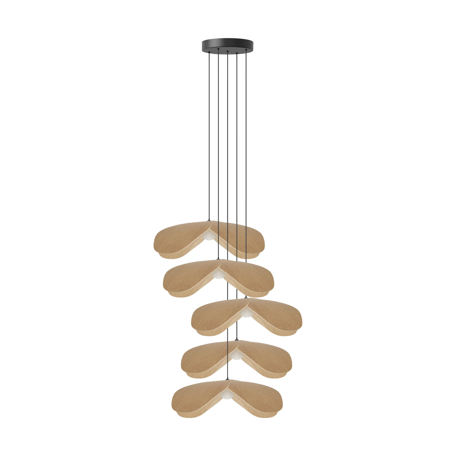 Forget Me Not pendente grande, Aglomerado de carvalho 5 Umage