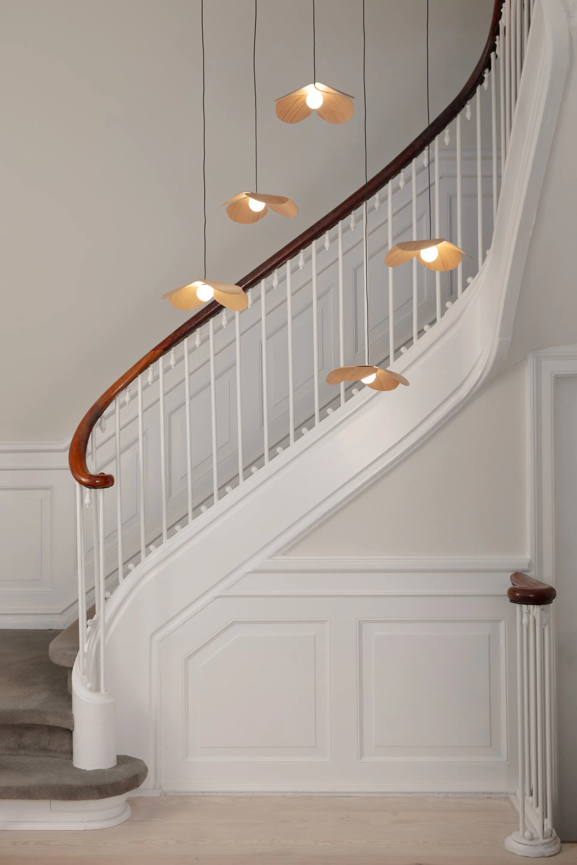 Forget Me Not pendente médio, Aglomerado de carvalho 5 Umage