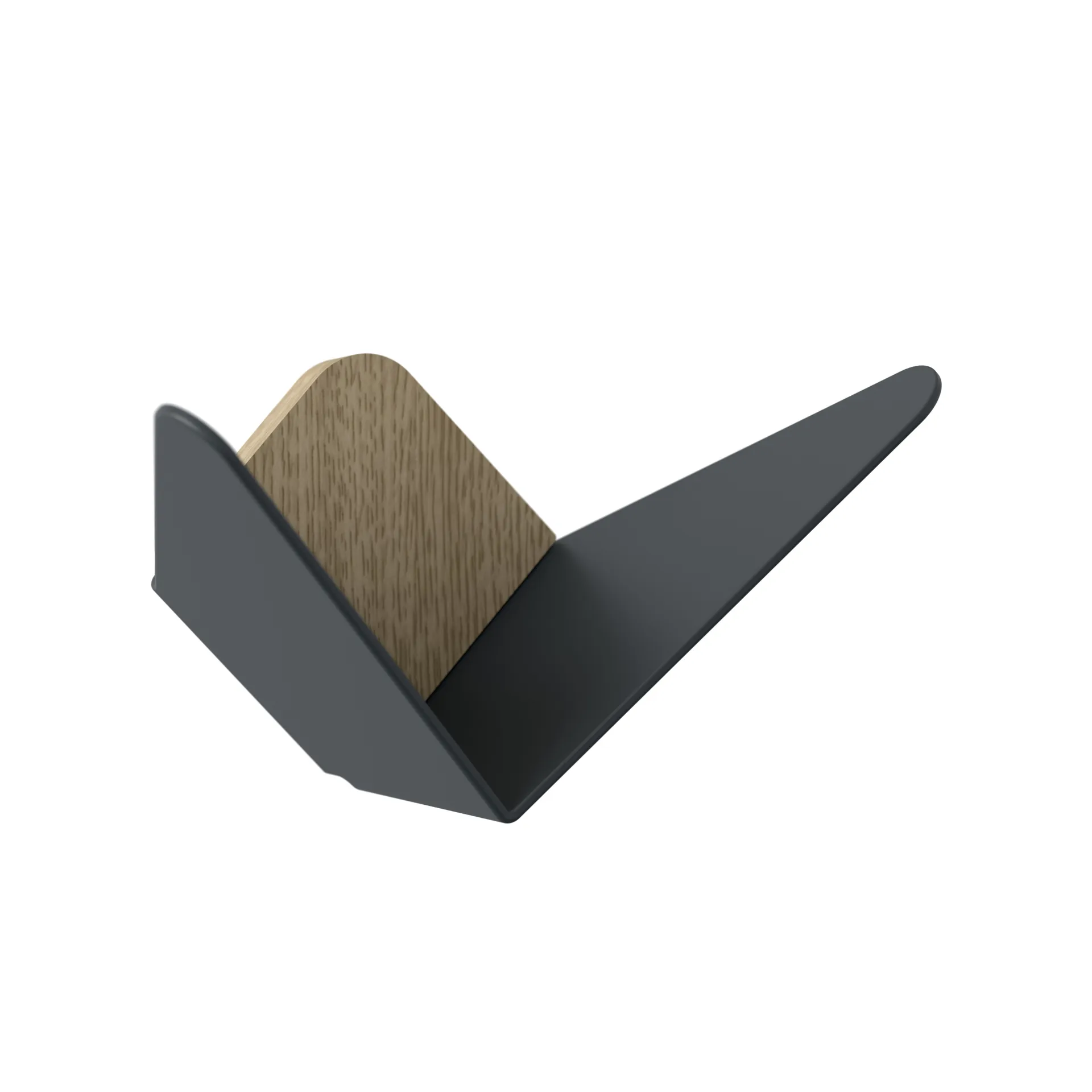 Gancho Butterflies mini, Antracite cinza Umage