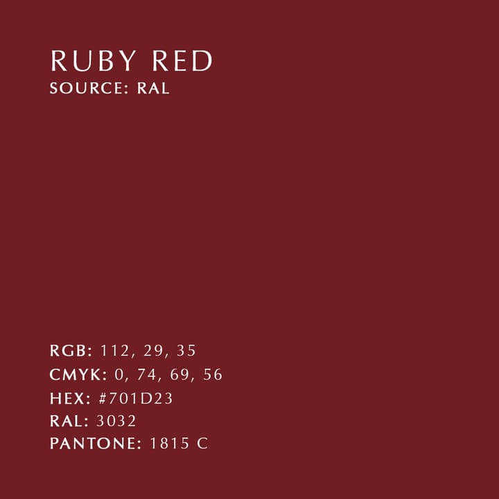 Gancho Butterflies mini, Ruby red Umage