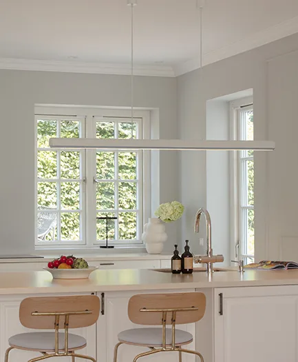 Hazel Branch pendente 1,5m, White-steel Umage