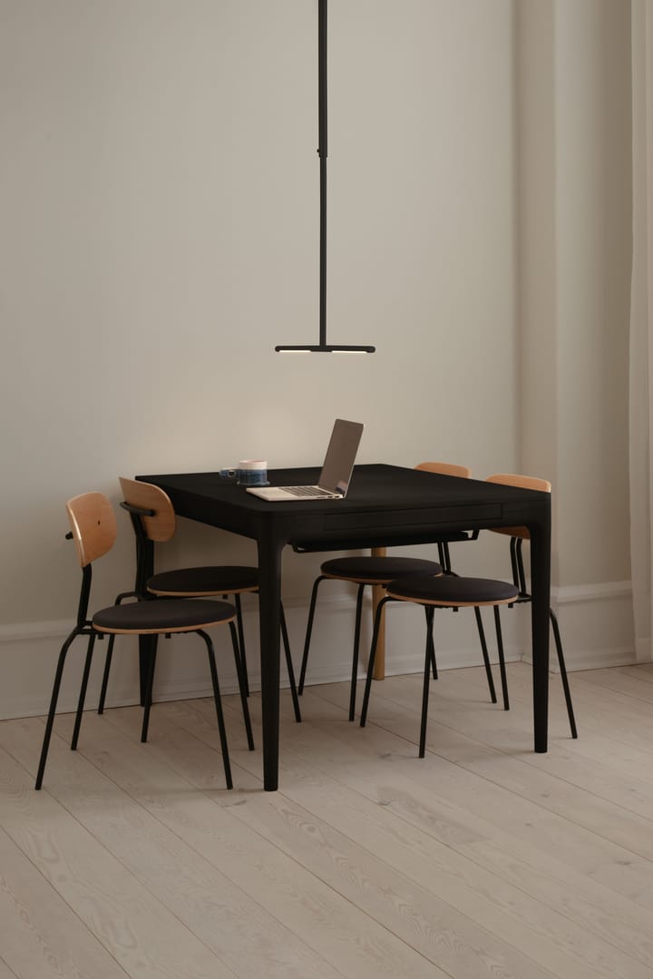 Heart'n'Soul mesa de jantar 90x120 cm, Carvalho preto Umage