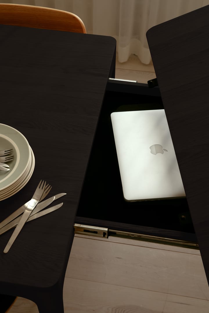 Heart'n'Soul mesa de jantar 90x120 cm, Carvalho preto Umage