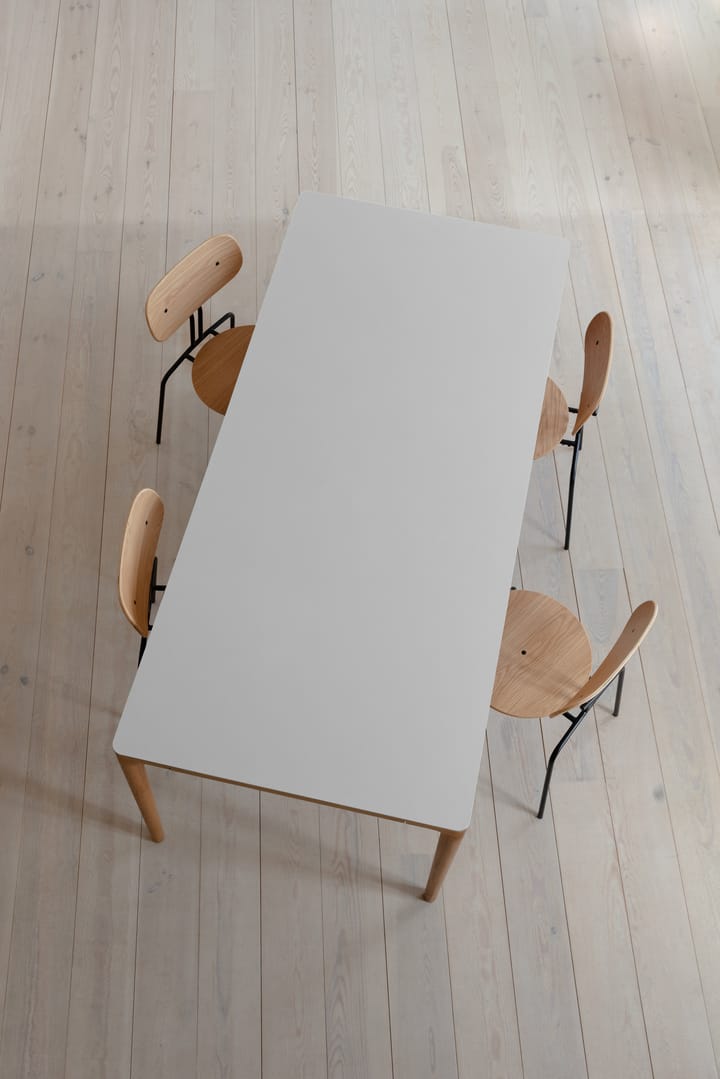 Heart'n'Soul mesa de jantar 90x200 cm, Carvalho-nuvem cinza Umage