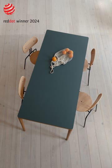 Heart'n'Soul mesa de jantar 90x200 cm - Carvalho-verde musgo - Umage
