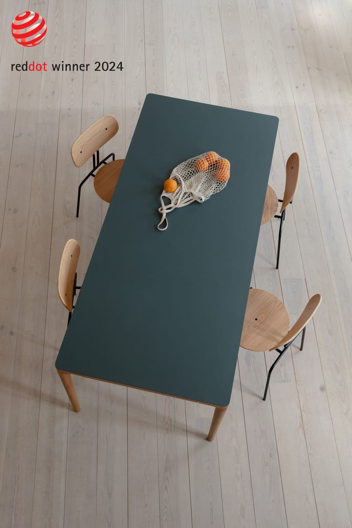 Heart'n'Soul mesa de jantar 90x200 cm, Carvalho-verde musgo Umage