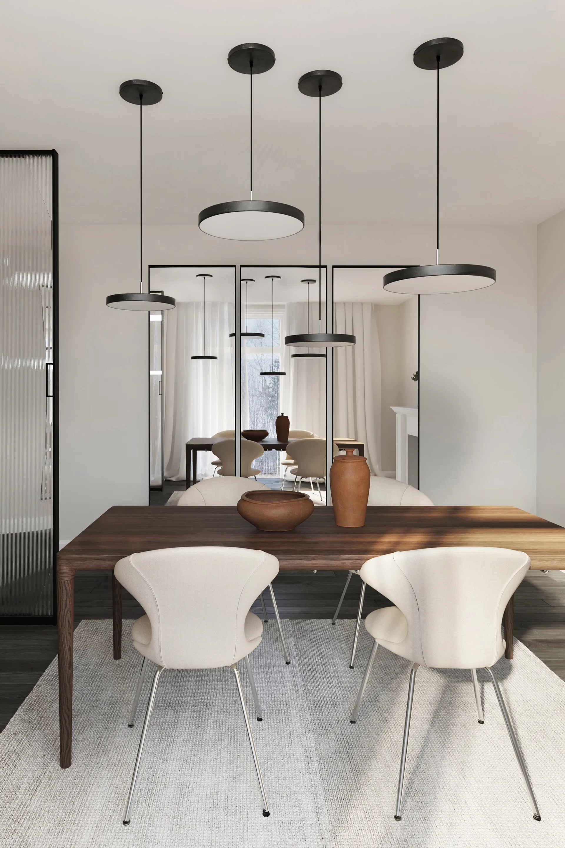 Heart'n'Soul mesa de jantar 90x200 cm, Dark oak Umage