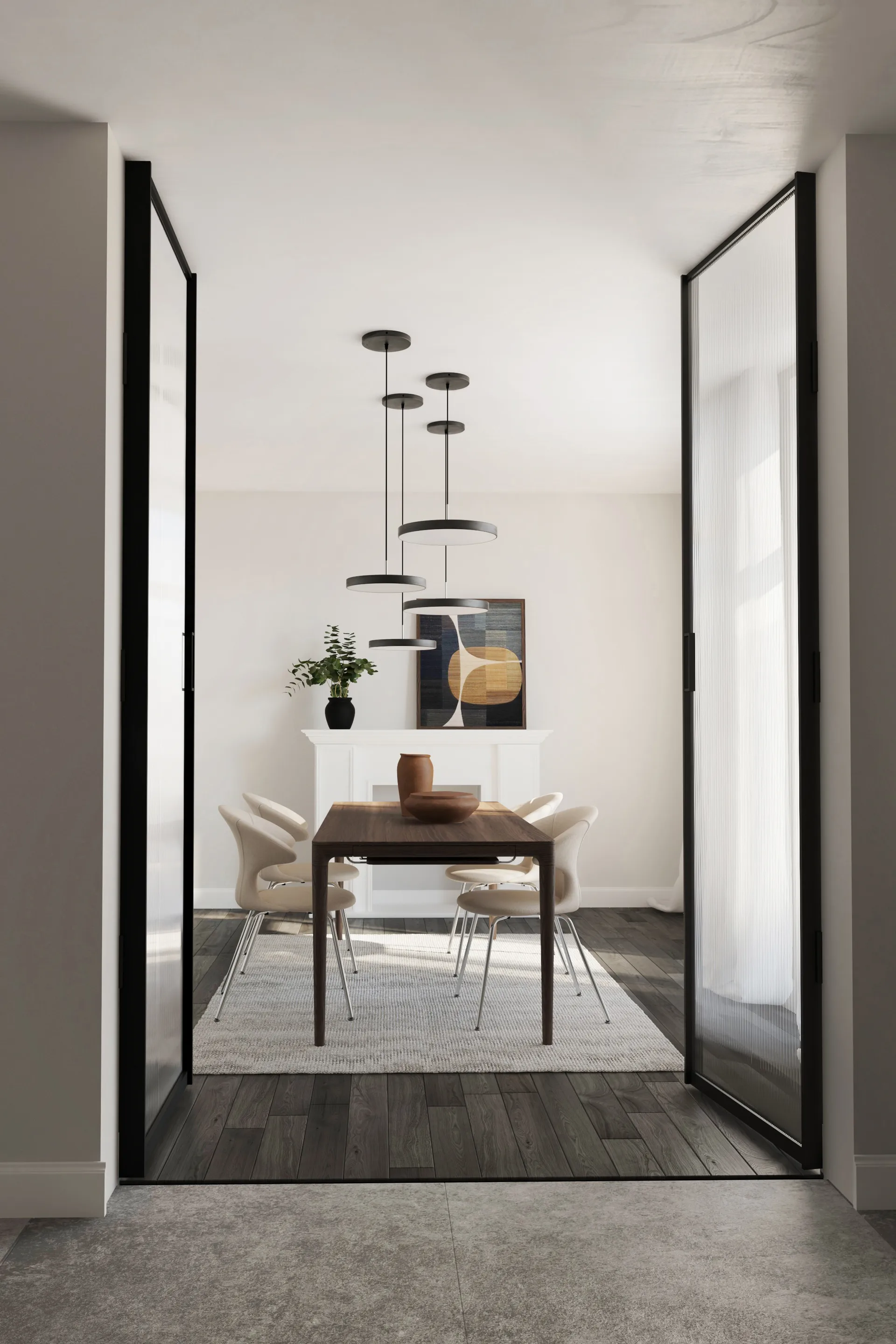 Heart'n'Soul mesa de jantar 90x200 cm, Dark oak Umage