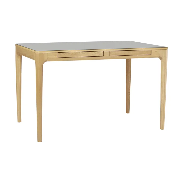 Heart'n'Soul secretária 80x120 cm - Carvalho-Fenix cinzento nuvem - Umage