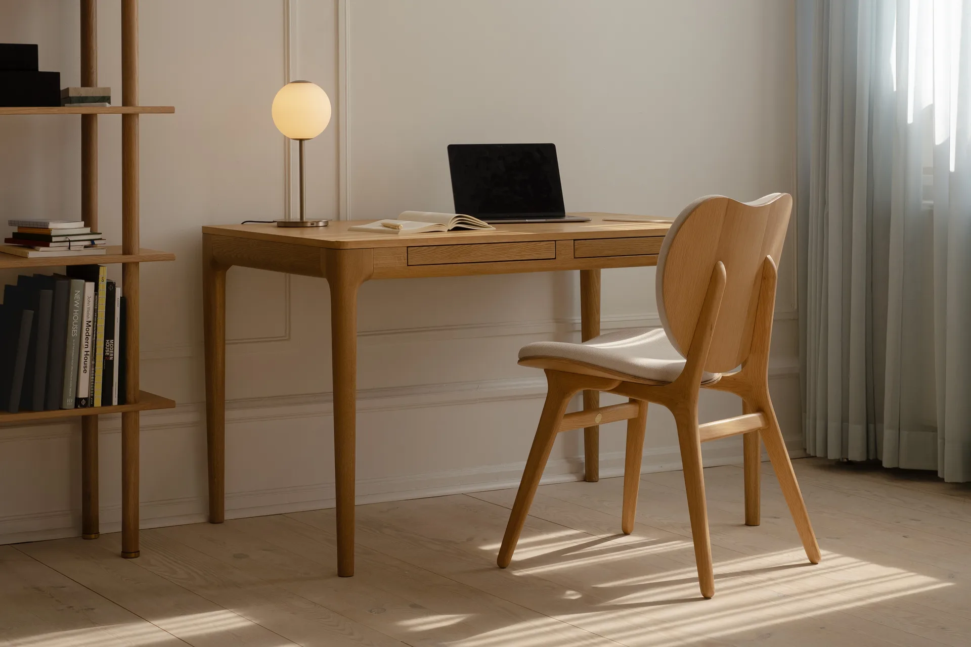 Heart'n'Soul secretária 80x120 cm, Carvalho Umage