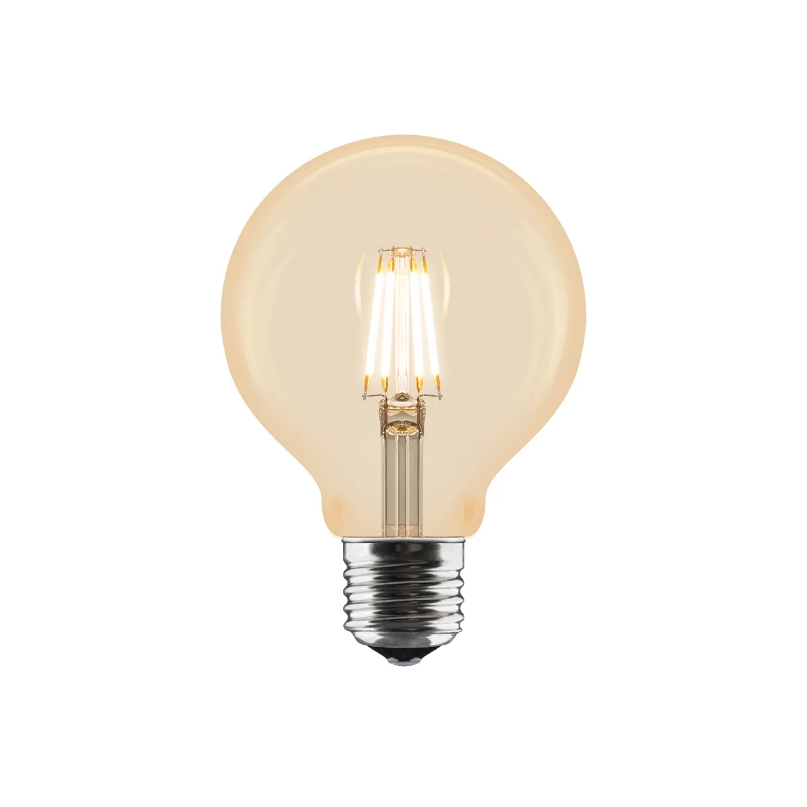 Idea LED E27 2W 80 mm, âmbar Umage