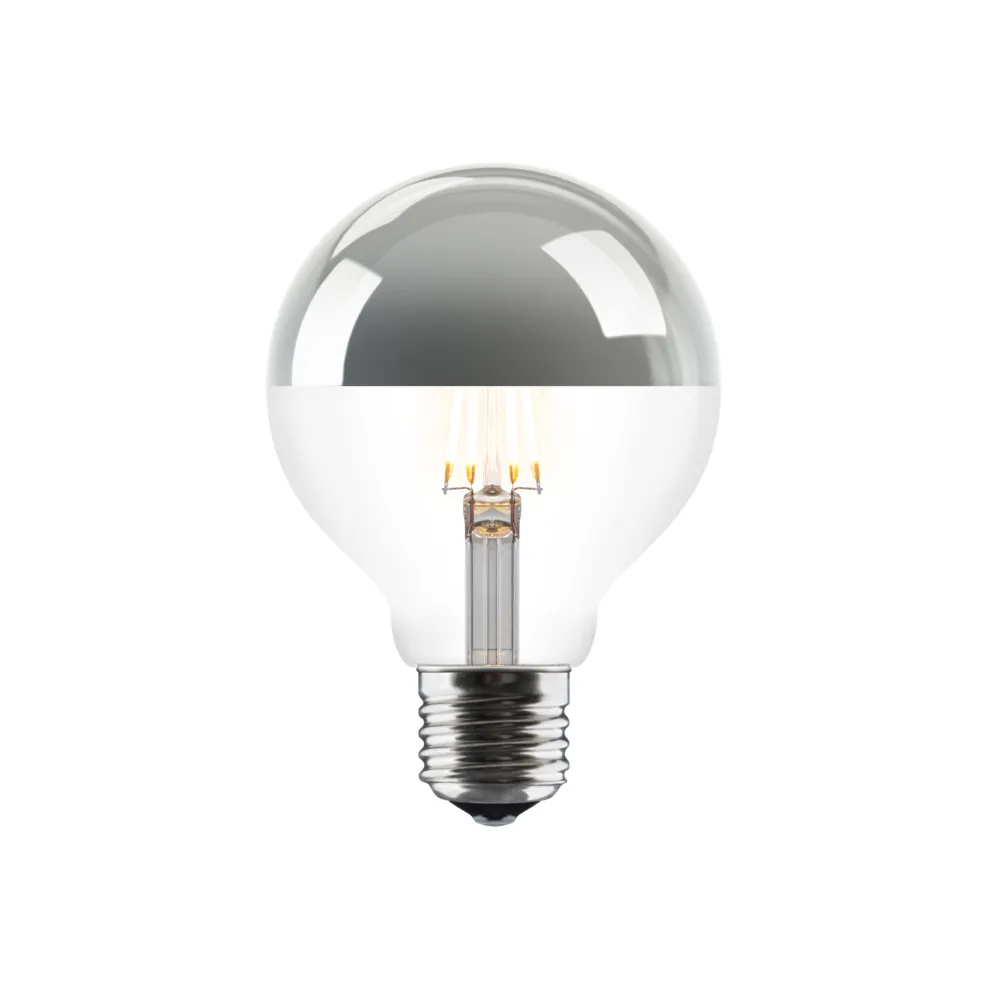 Idea LED E27 6W, vidro espelhado, 80 mm Umage