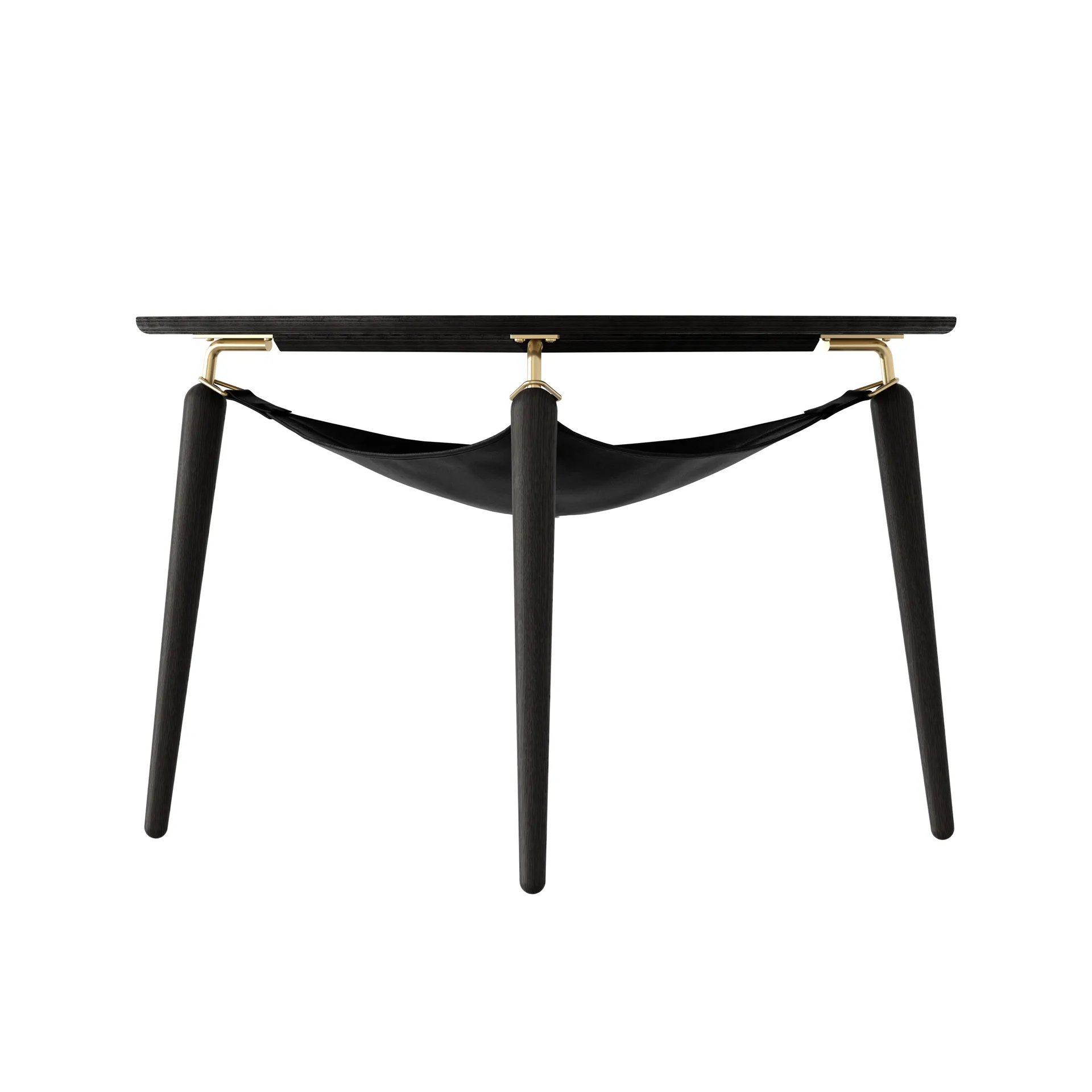 Mesa de centro Hang Out, Carvalho preto-bronze Umage