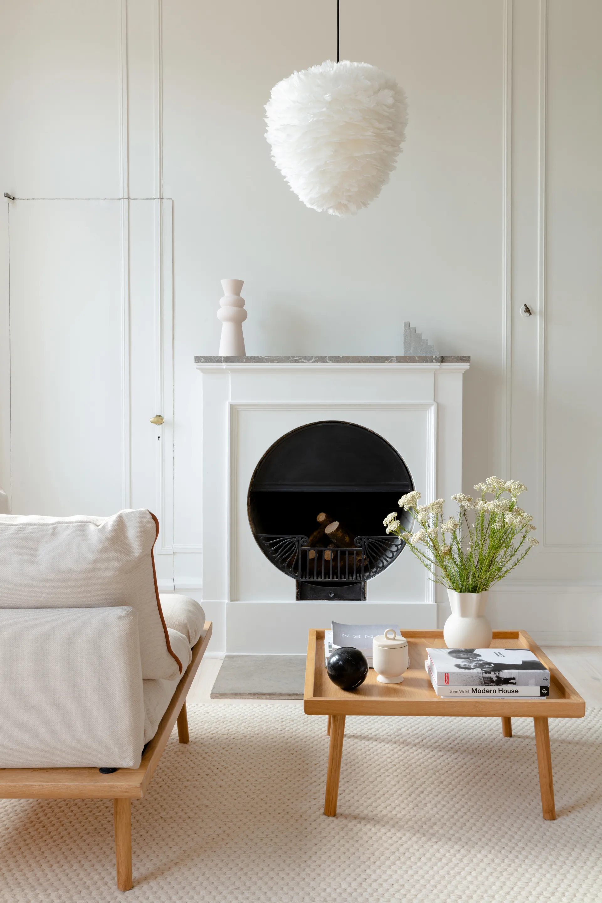 Mesa de centro Lounge Around Shuffle, Oak Umage