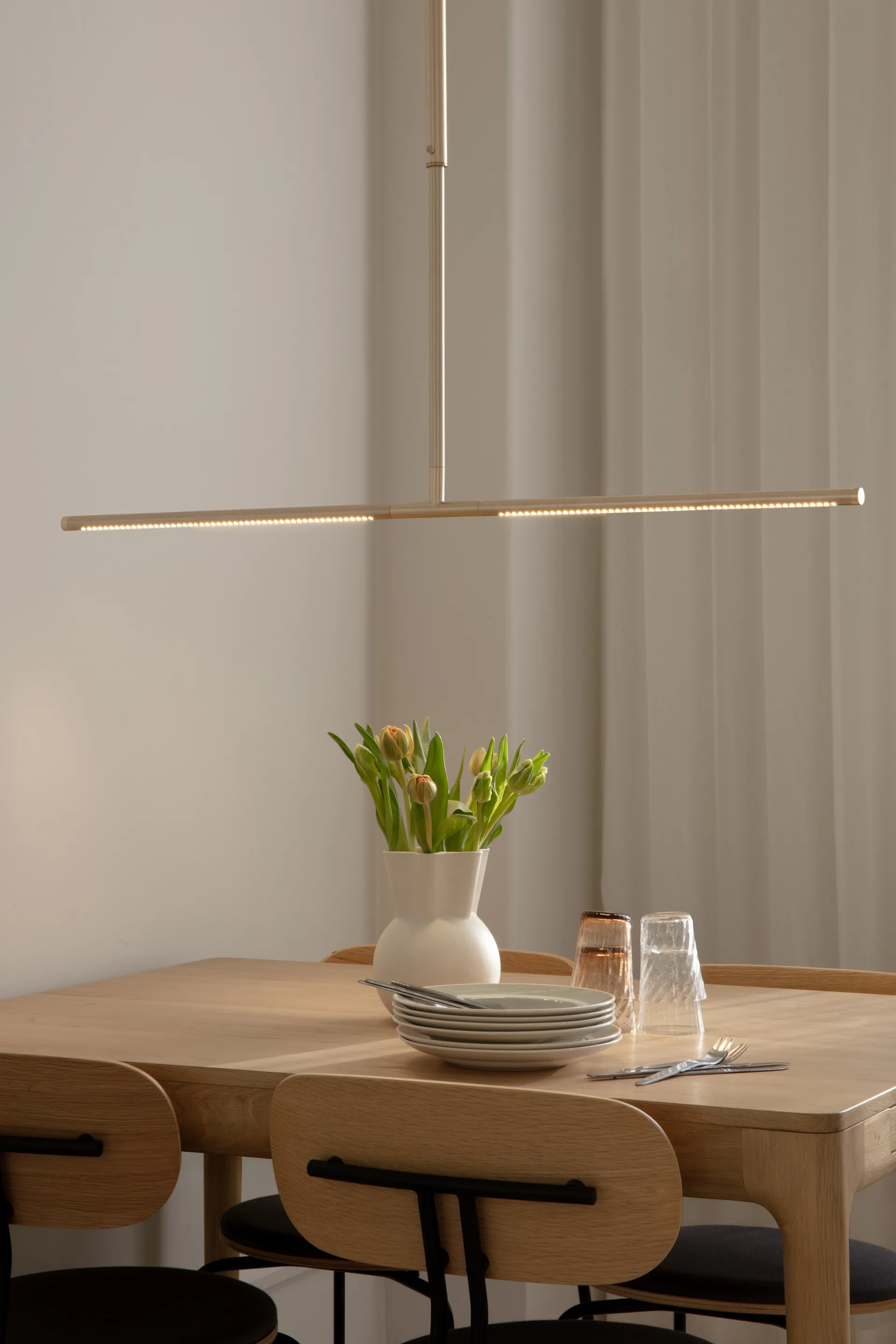 Omni candeeiro de teto pendente grande, Latão Umage