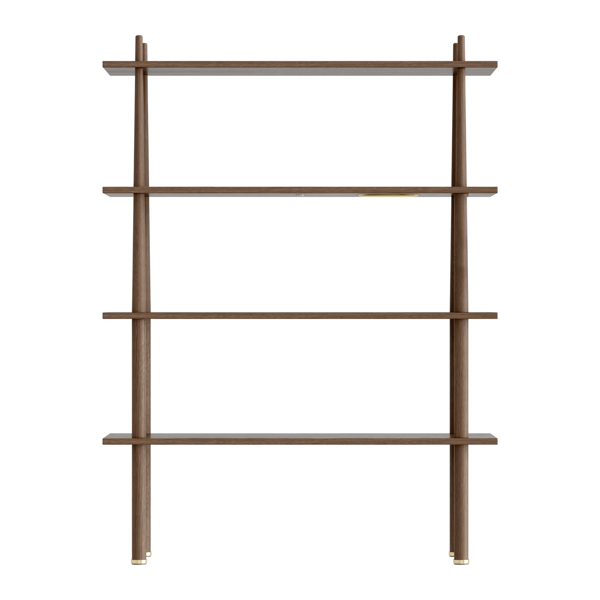 Prateleira Stories com 4 níveis, Dark oak Umage