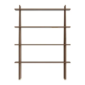 Prateleira Stories com 4 níveis - Dark oak - Umage