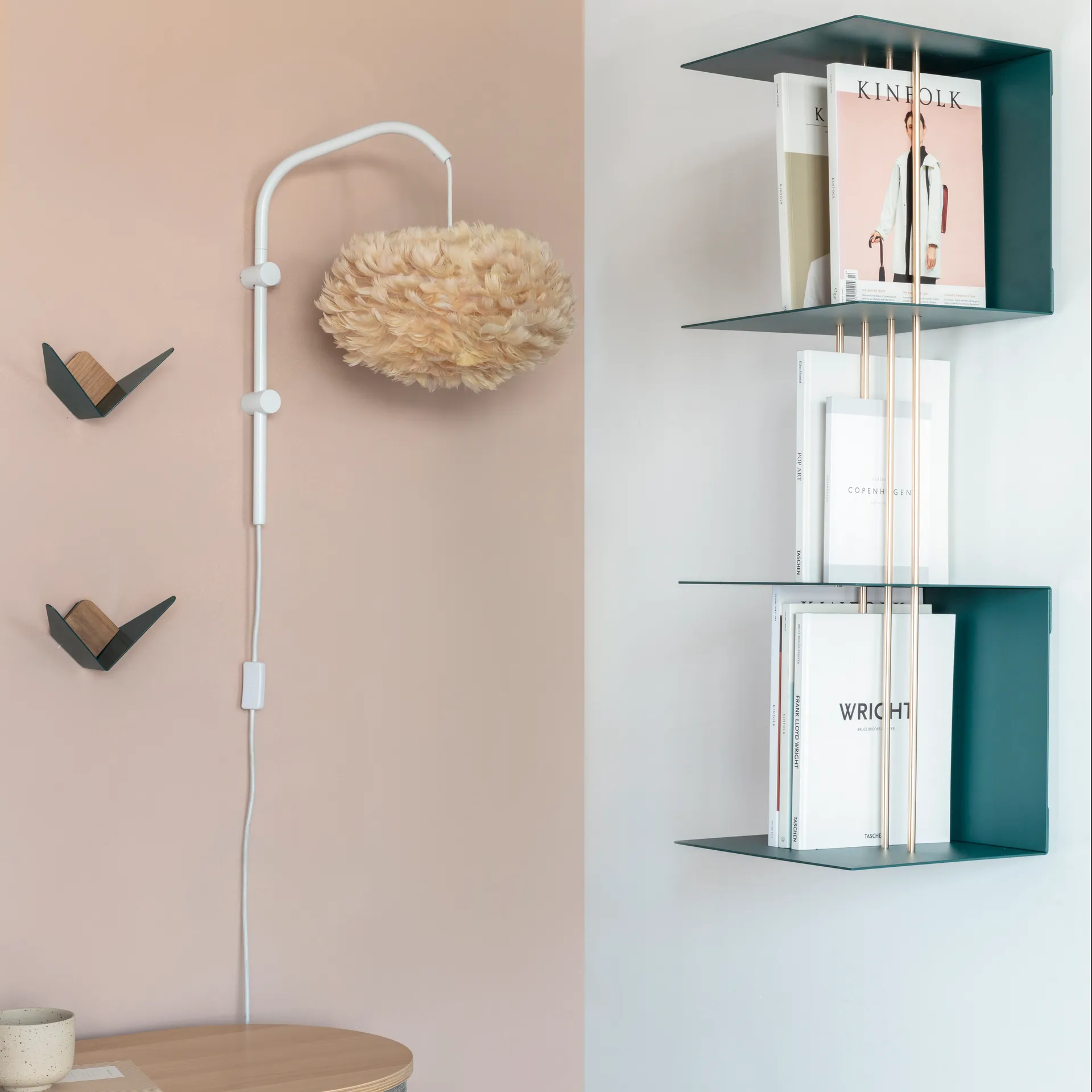 Prateleira Teaser, Petrol blue Umage