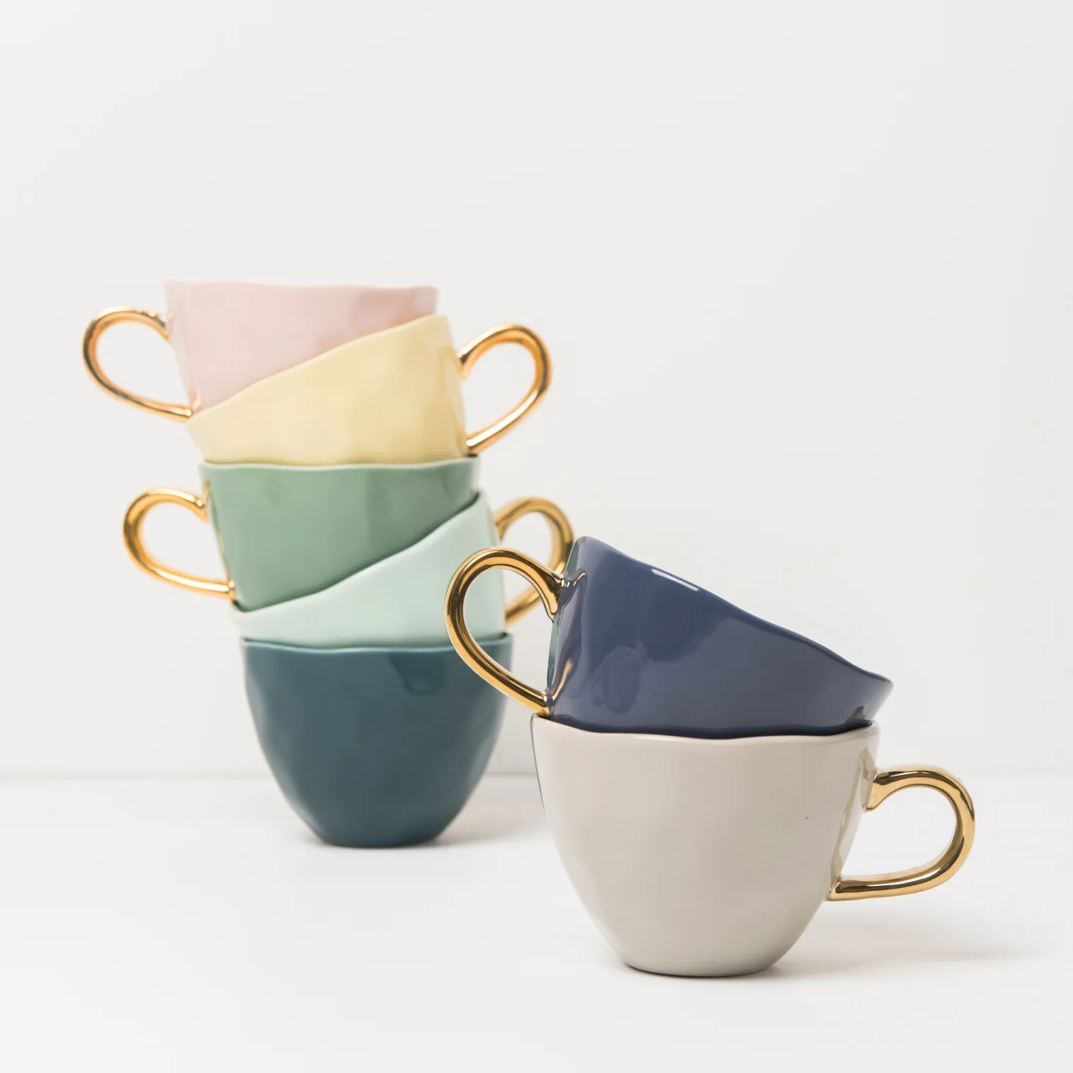 Caneca Cappuccino Good Morning 30 cl, Blue green URBAN NATURE CULTURE