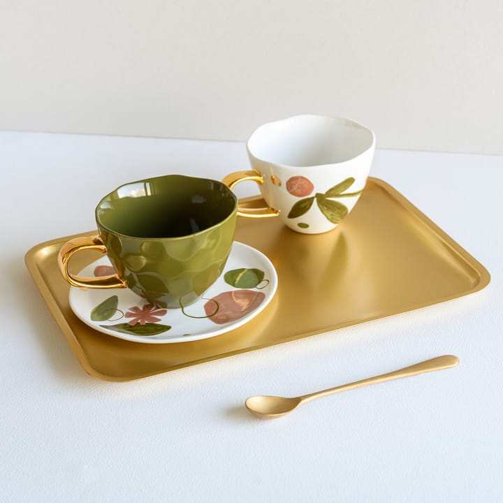 Caneca Cappuccino Good Morning 30 cl, fir green URBAN NATURE CULTURE
